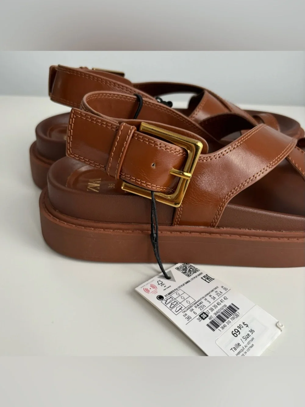 Zara Platform Sandals - Picture 4 of 6